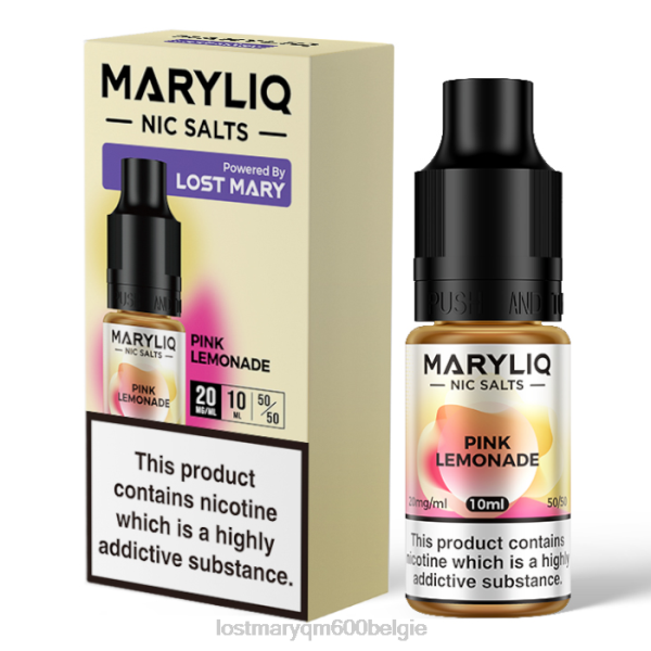 LOST MARY vape belgië verloren mary maryliq nic-zouten - 10 ml 48446215 roze
