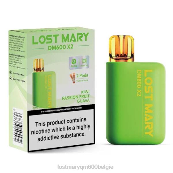 LOST MARY puffs verloren mary dm600 x2 wegwerpvape 48446193 kiwi-passievrucht-guave