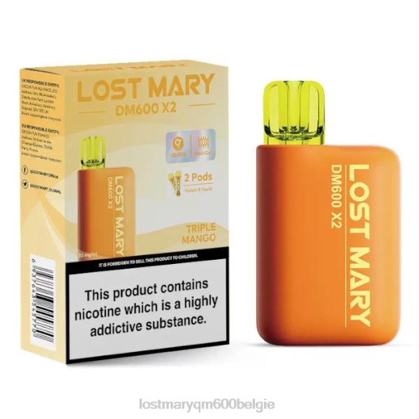 LOST MARY review verloren mary dm600 x2 wegwerpvape 48446199 drievoudige mango