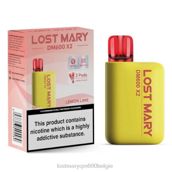 LOST MARY vape kopen belgie verloren mary dm600 x2 wegwerpvape 48446194 Citroen limoen