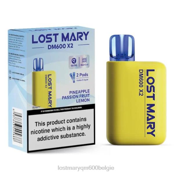 LOST MARY vape kopen verloren mary dm600 x2 wegwerpvape 48446197 ananas passievrucht citroen