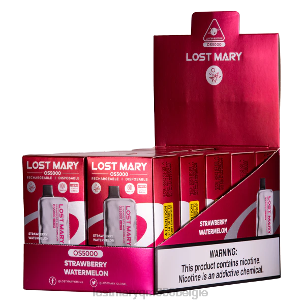 LOST MARY puffs verloren mary os5000 glans 4844673 aardbei watermeloen