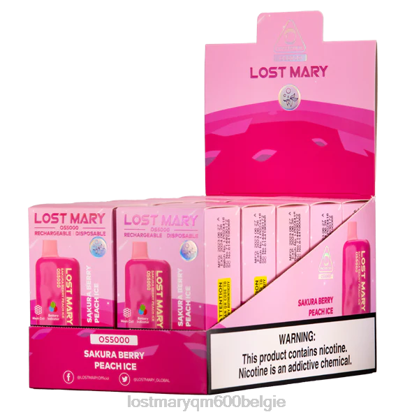 LOST MARY vape bestellen maria os5000 verloren 4844661 Sakura bes perzik ijs