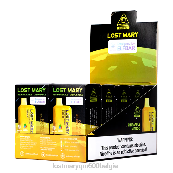 LOST MARY vape kopen maria os5000 verloren 4844657 ananas-mango