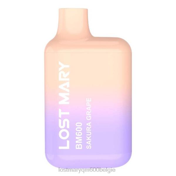 LOST MARY belgie verloren mary bm600 wegwerpvape 48446132 Sakura-druif