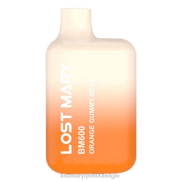 LOST MARY puffs verloren mary bm600 wegwerpvape 48446133 oranje gummibeer