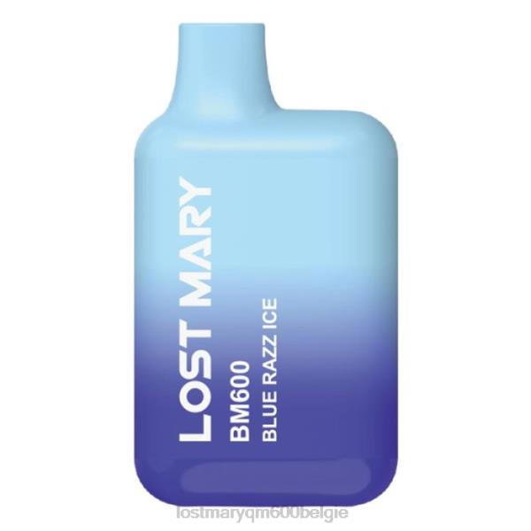 LOST MARY store verloren mary bm600 wegwerpvape 48446140 blauw razz-ijs