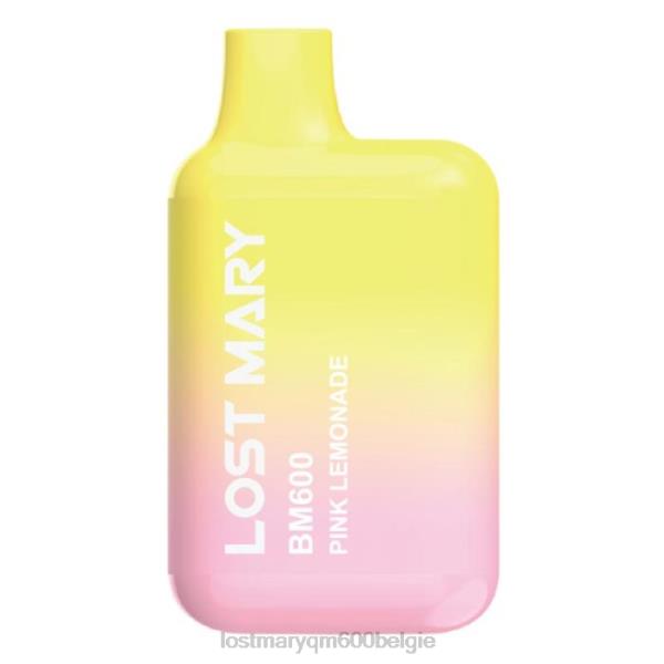 LOST MARY vapes kopen verloren mary bm600 wegwerpvape 48446138 roze limonade