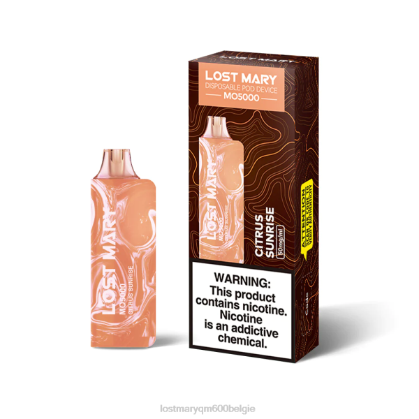LOST MARY vape belgië verloren maria mo5000 4844625 citrus zonsopgang