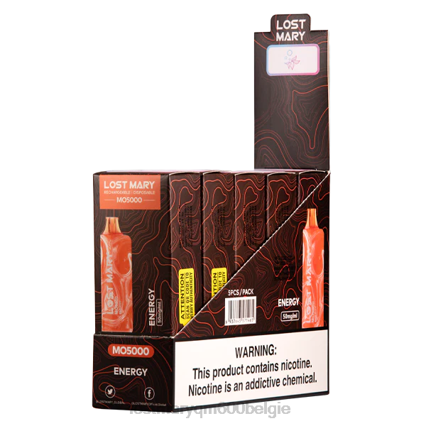 LOST MARY vapes kopen verloren maria mo5000 4844628 energie geven