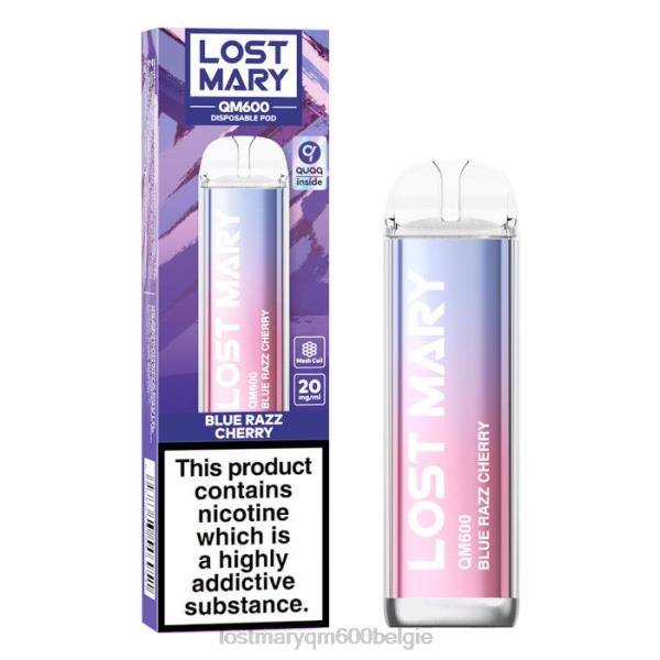 LOST MARY kopen verloren mary qm600 wegwerpvape 48446156 blauwe razz-kers