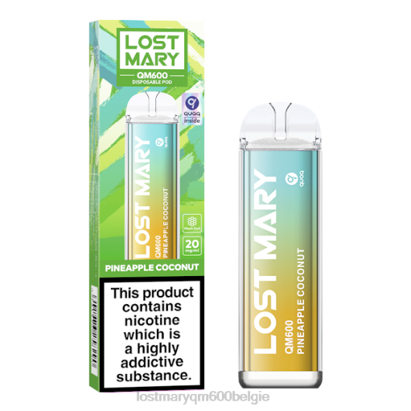 LOST MARY review verloren mary qm600 wegwerpvape 48446169 ananas kokosnoot