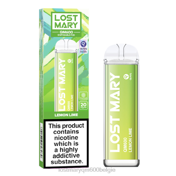 LOST MARY vapes kopen verloren mary qm600 wegwerpvape 48446168 Citroen limoen